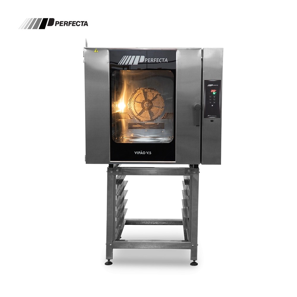 Forno Turbo Vipão V.5 de 6 assadeiras (Gás e Elétrica)
